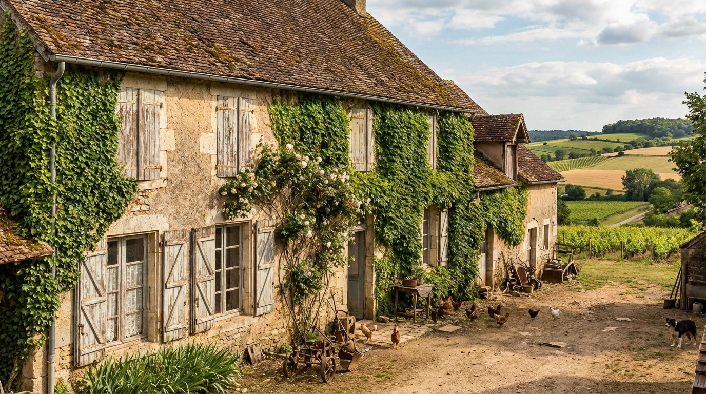 Gray sedan in parking area before AI background replacement